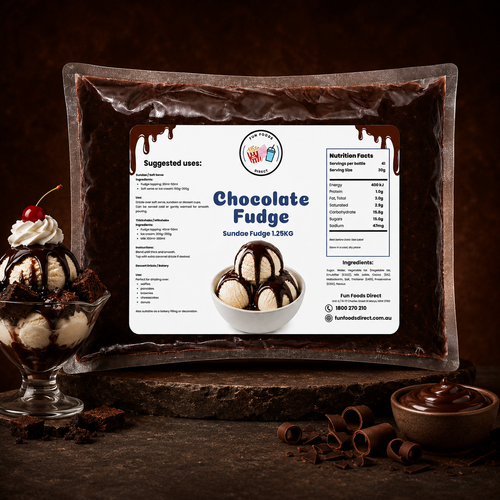 Chocolate Fudge Sundae Topping 1.2KG