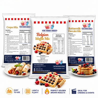 Breakfast Classics Collection – Pancake, Crepe & Belgian Waffle Mix Bundle
