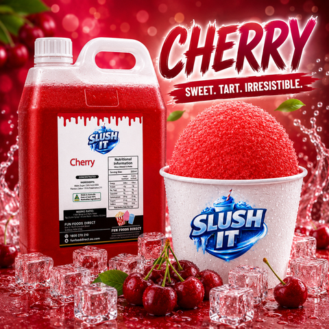 Cherry Sno Cone Bottle