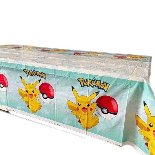 Pokemon Pastic Table Cloth