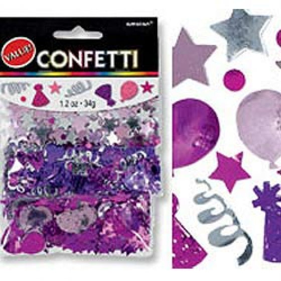 BIRTHDAY CELEBRATION PINK CONFETTI 34G