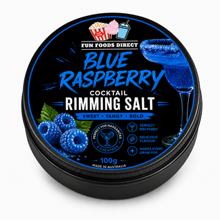 Blue Raspberry Cocktail Rimming Salt 100g | Sweet & Tangy Blue Cocktail Garnish