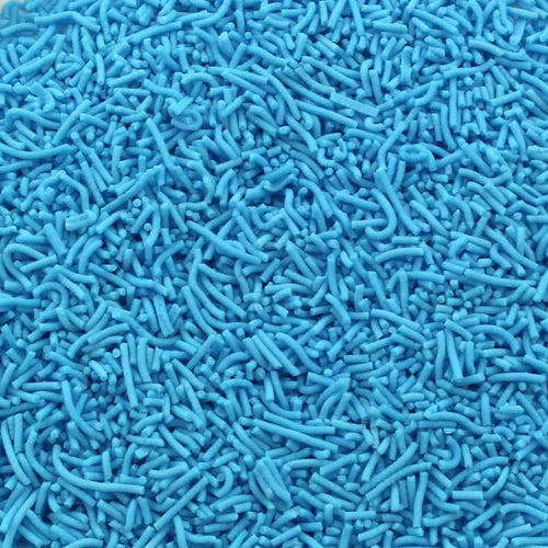 Blue Topping Jimmies Sprinkles 1KG