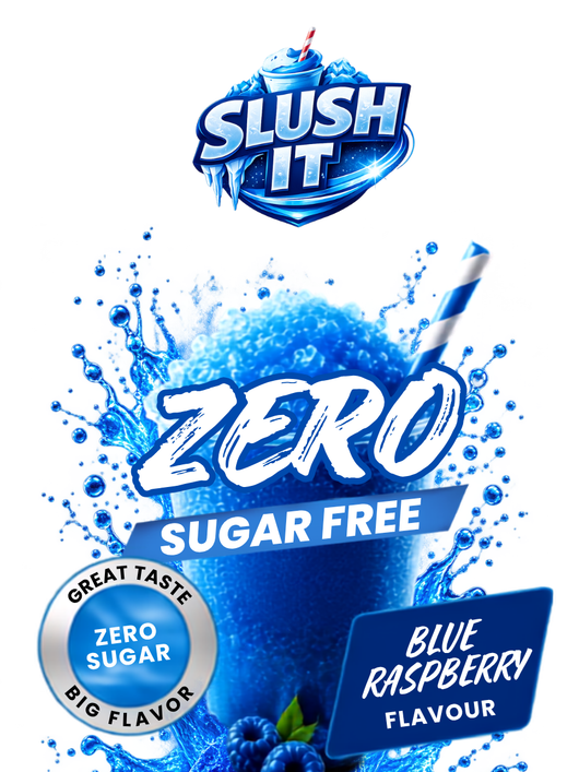 Slush It Zero Blue Raspberry Slushy Syrup – 2L