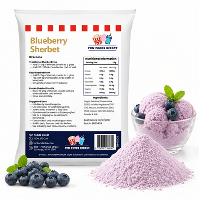 Sherbet Powder Blueberry 1KG