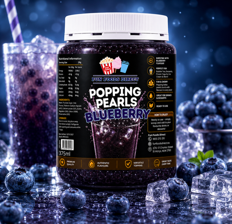 Popping Pearls Blueberry  – 375ML