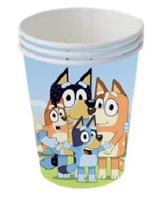 Bluey Paper Cups