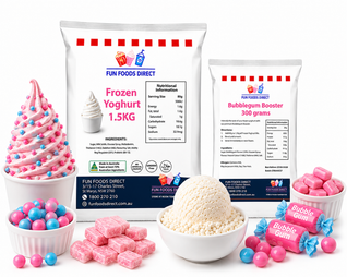 Pink Bubblegum Frozen Yoghurt