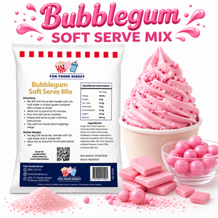 Bubblegum Soft Serve Mix 1kg