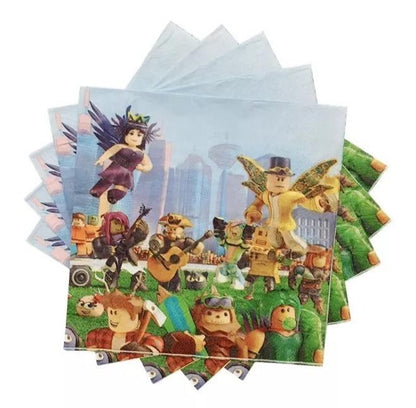 Roblox Luncheon Napkins