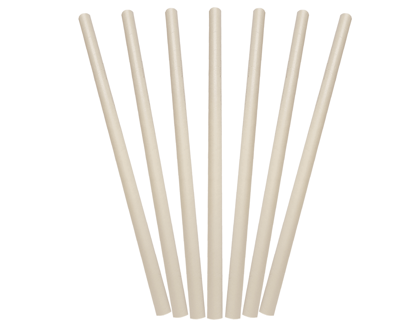 Paper Straws 205 x 6mm Pack of 250