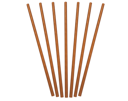 Paper Straws 205 x 6mm Pack of 250