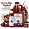 Cherry Ripe Inspired Premium Milkshake Syrup & Dessert Topping for Thickshakes, Sundaes & Drinks