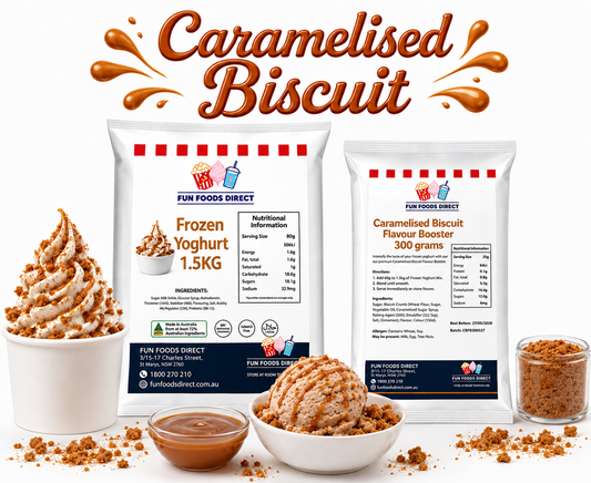 Caramelized Biscuit Frozen Yoghurt