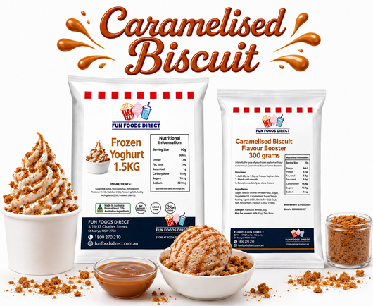 Caramelized Biscuit Frozen Yoghurt