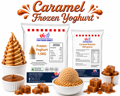Caramel Frozen Yoghurt
