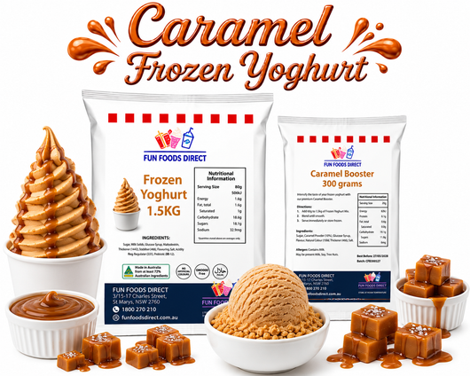 Caramel Frozen Yoghurt