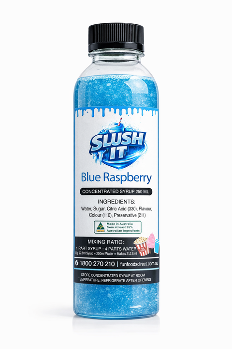 Blue Raspberry Sno Cone Bottle