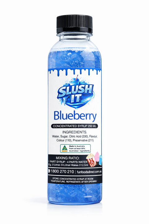 Blueberry Sno Cone Bottle