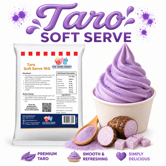 Taro Soft Serve Mix 1KG