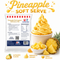 Pineapple Dole Inspired Soft Serve Mix 1kg