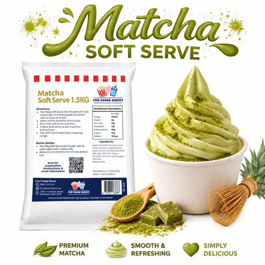 Matcha Soft Serve – Premium Japanese Green Tea Flavour