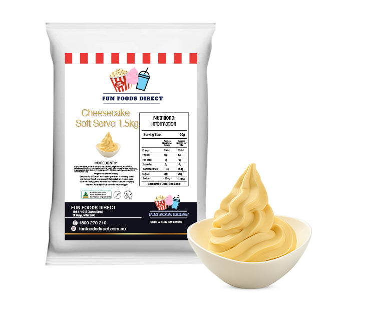 Premium Cheesecake Soft Serve Mix