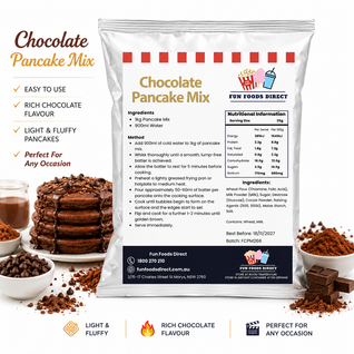 Chocolate Pancake Mix 1kg | Made with Real Chocolate for Rich, Fluffy Pancakes