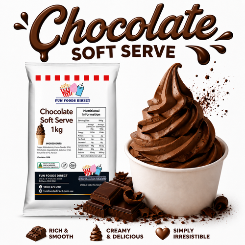 Premium Chocolate Soft Serve Mix