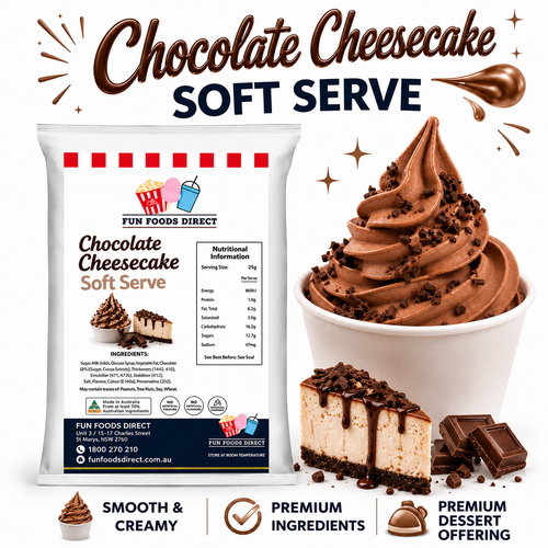 Chocolate Cheesecake Soft Serve Mix 1KG