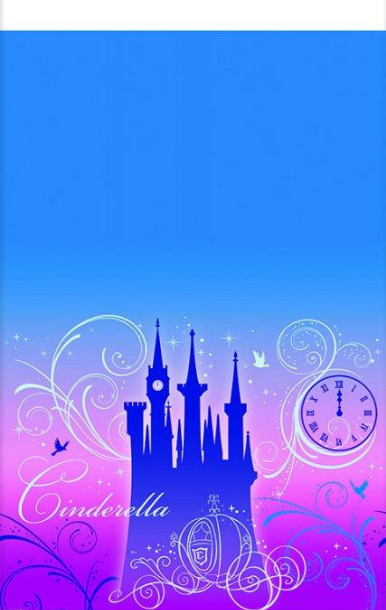 Cinderella Table Plastic Cover