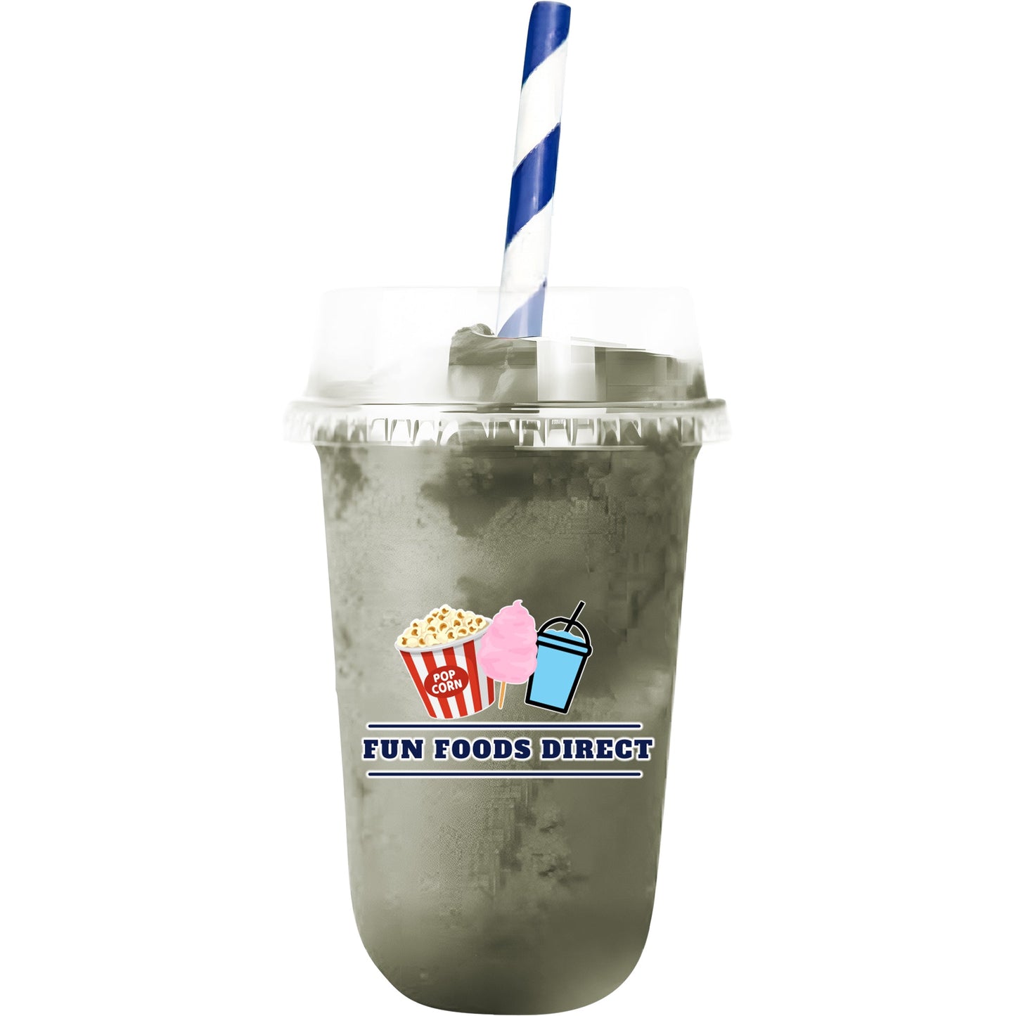 Traditional Clear Lemonade Slush / Slushie Mix Bottles