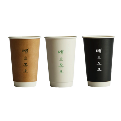 Double Wall Coffee Cups Truly Eco 25's