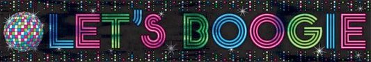 DISCO FEVER FOIL BANNER