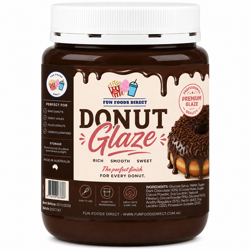 Chocolate Donut Glaze | Rich, Smooth & Ready to Use | Professional Donut Glaze