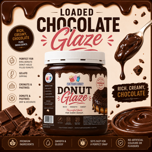 Chocolate Donut Glaze | Rich, Smooth & Ready to Use | Professional Donut Glaze