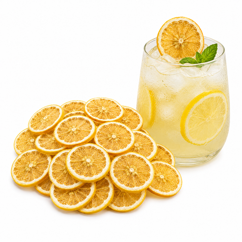 Dried Lemon Slices | Premium Citrus Garnish for Cocktails, Desserts & Drinks