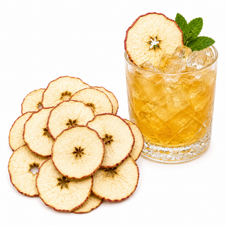 Dried Apple Slices 30g | Premium Citrus Garnish for Cocktails, Desserts & Drinks