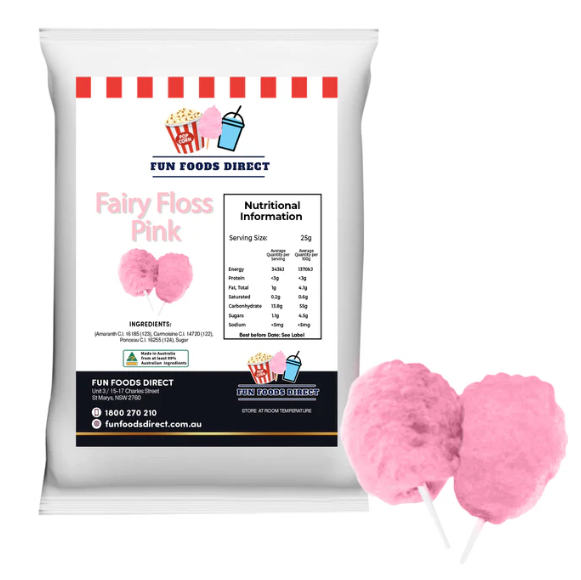Premium Fairy Floss Sugar Ready to use