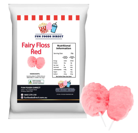 Premium Fairy Floss Sugar Ready to use