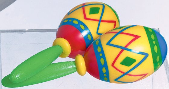 FIESTA MARACAS FAVORS - PLASTIC