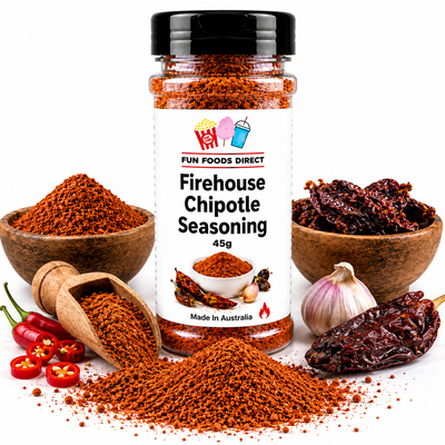 Firehouse Chipotle Seasoning 45g | Smoky Spicy Flavour Boost for Chips, Chicken & BBQ
