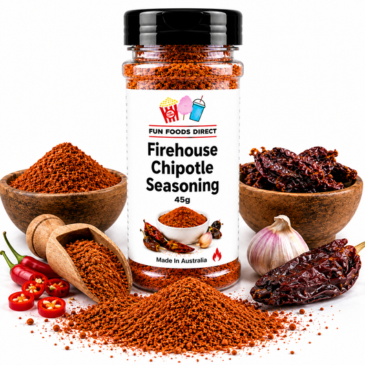 Firehouse Chipotle Seasoning 45g | Smoky Spicy Flavour Boost for Chips, Chicken & BBQ