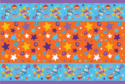 GIGGLE AND HOOT PLASTIC TABLECOVER