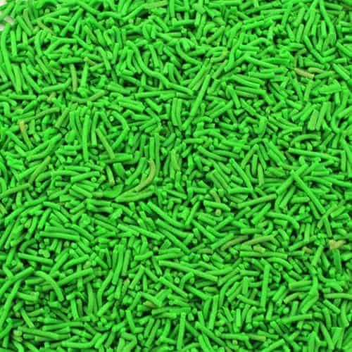 Green Topping Jimmies Sprinkles