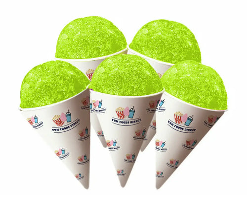 Green Apple Sno Cone Bottle