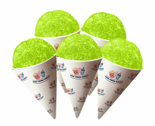 Green Apple Sno Cone Bottle