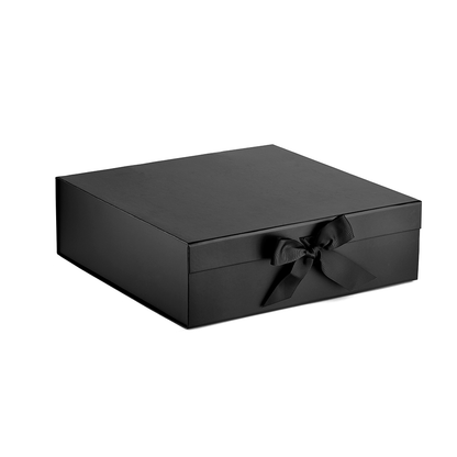 Large Gift Box Hamper with Magnetic Closing Lid & Ribbon