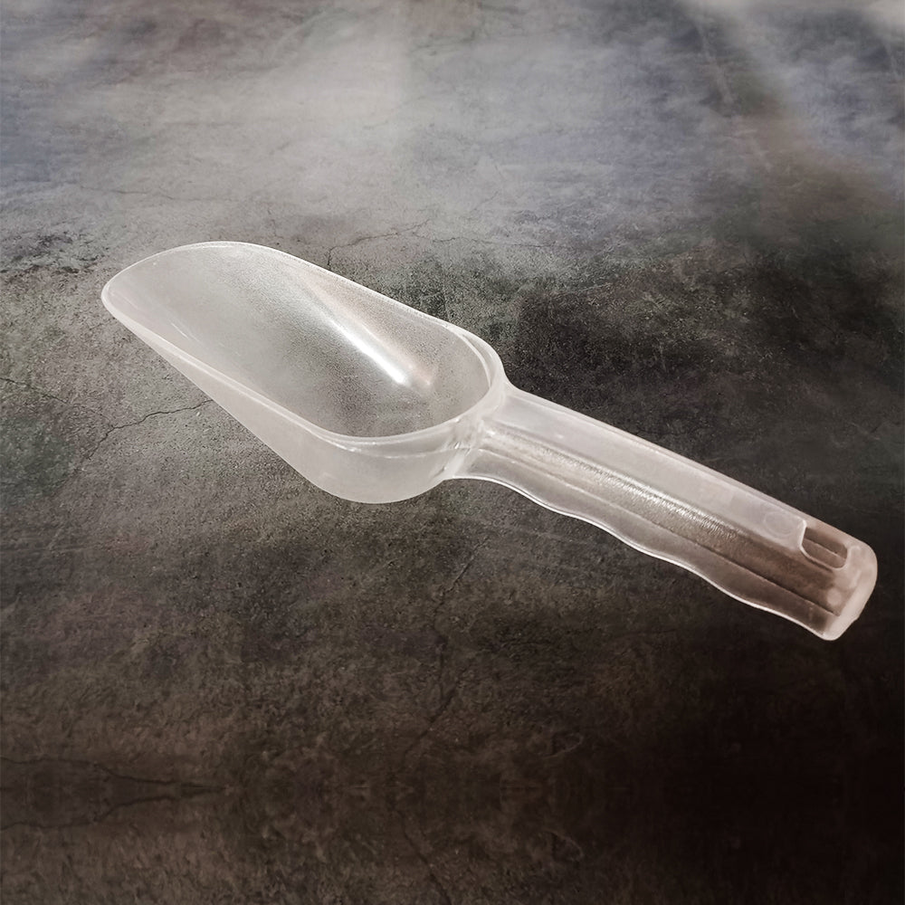 Medium size transparent PC plastic ice scoop