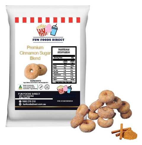 Premium Cinnamon Sugar for Donuts, Churros & Desserts